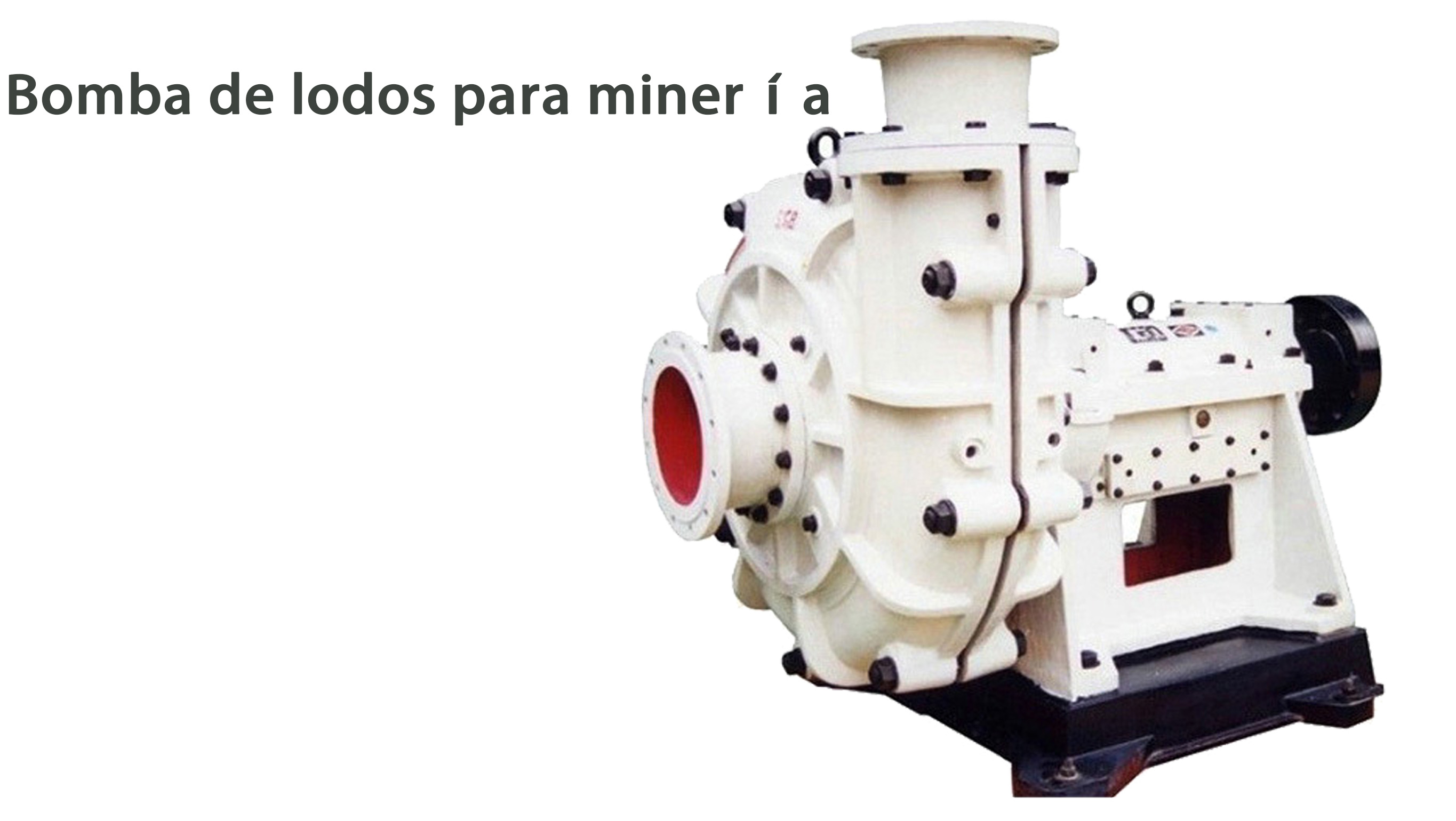 Bomba de polpa pesada